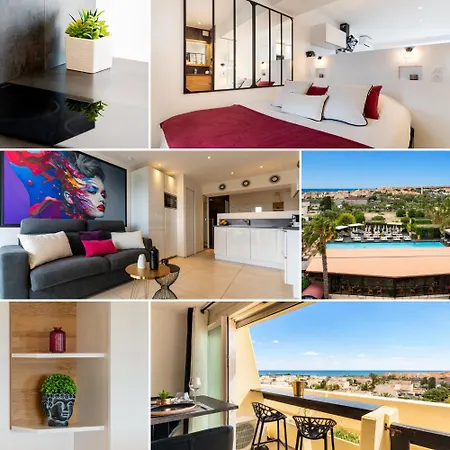 Village Naturiste R4n - Le Juliette Coursive Sea View Appartement *